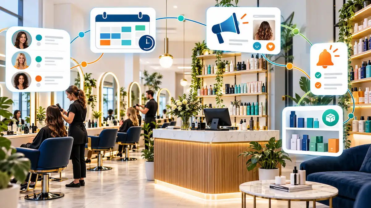 Automatizaciones y soluciones para peluquerías: cómo ahorrar tiempo y fidelizar clientes