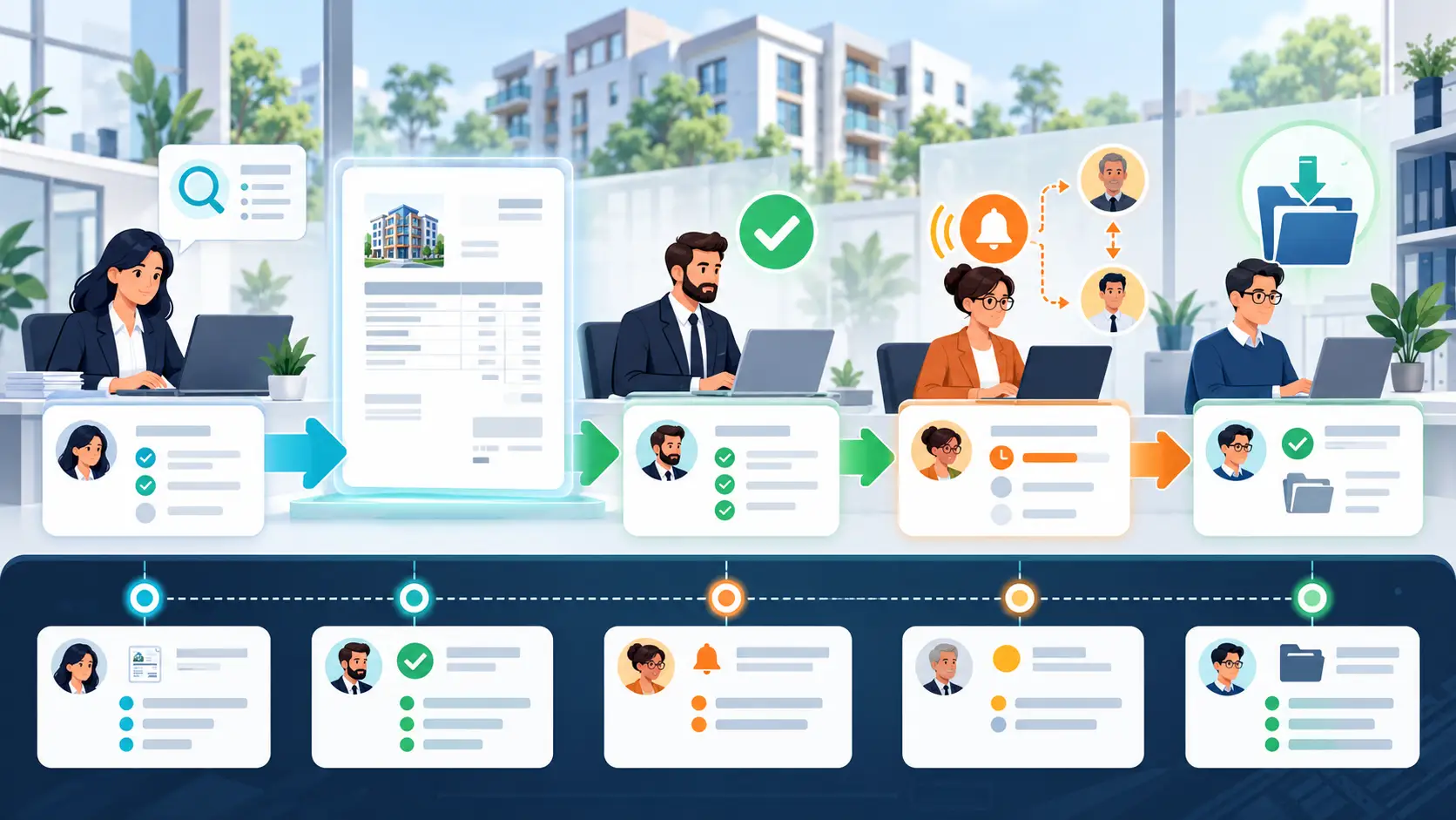 Control y autorizaciones en una administración de fincas